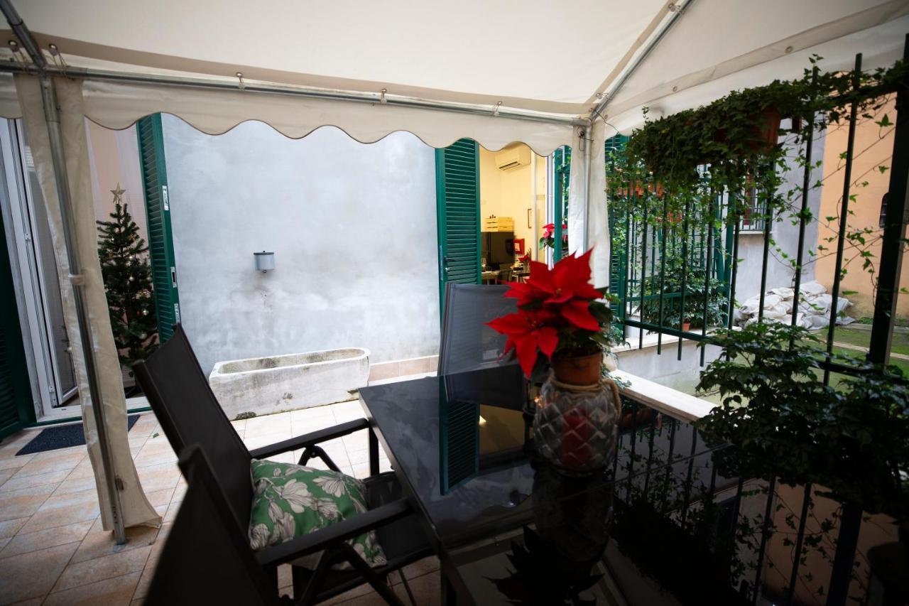 Flatinrome Trastevere Deluxe Rooms - Green Patio Εξωτερικό φωτογραφία